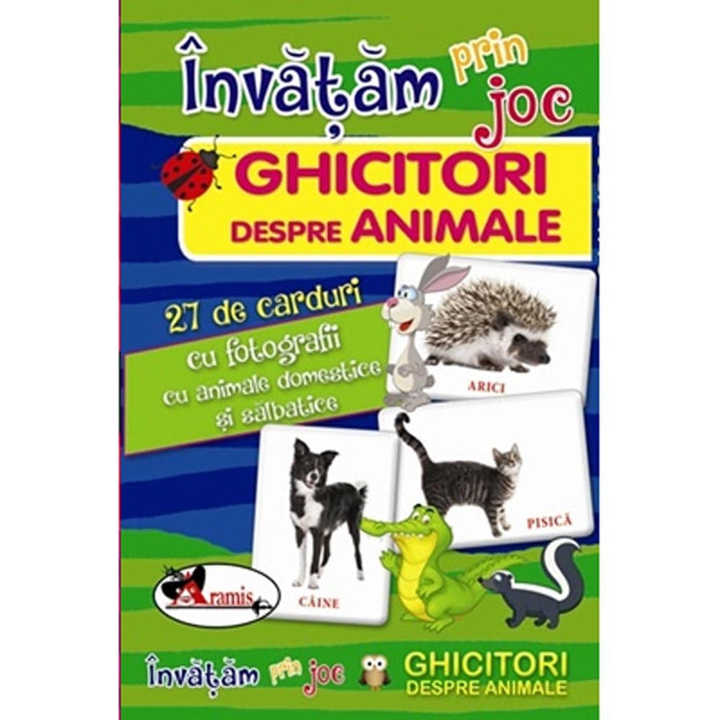 Invatam prin joc ghicitori despre animale - Aramis