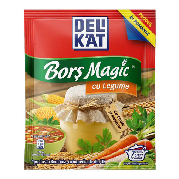 Bors magic cu legume Delikat - Delumani - Magazin Romanesc 