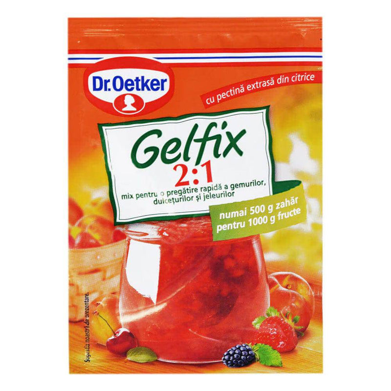 Gelfix 2:1 pentru gemuri, dulceturi si jeleuri