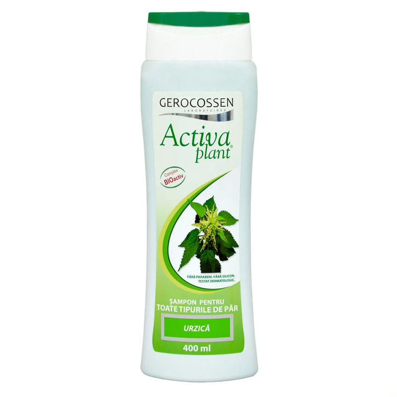 Sampon cu urzica Activa Plant 400 ml, Gerocossen